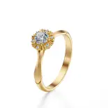 Pierścionek zaręczynowy z diamentami AJPZ_082